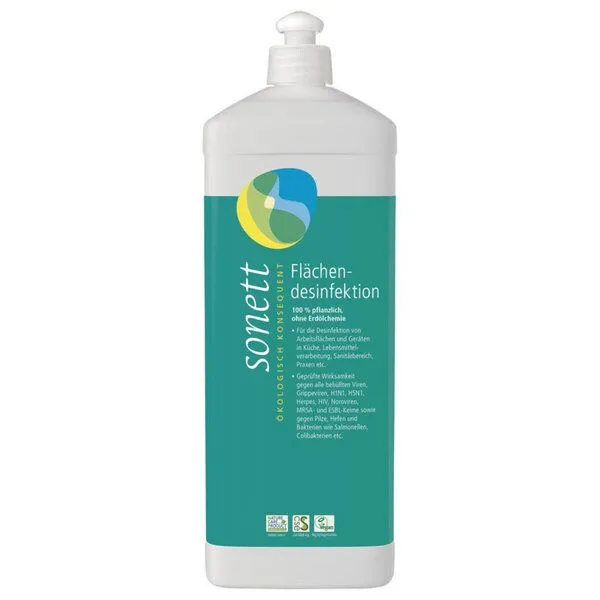 Sonett Sonett Flächendesinfektionsmittel in der Nachfüllflasche – Produktbild 2 von 2