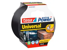 Tesa tesa Gewebeklebeband "extra Power" 10 m x 50 mm schwarz – Produktbild 1 von 1