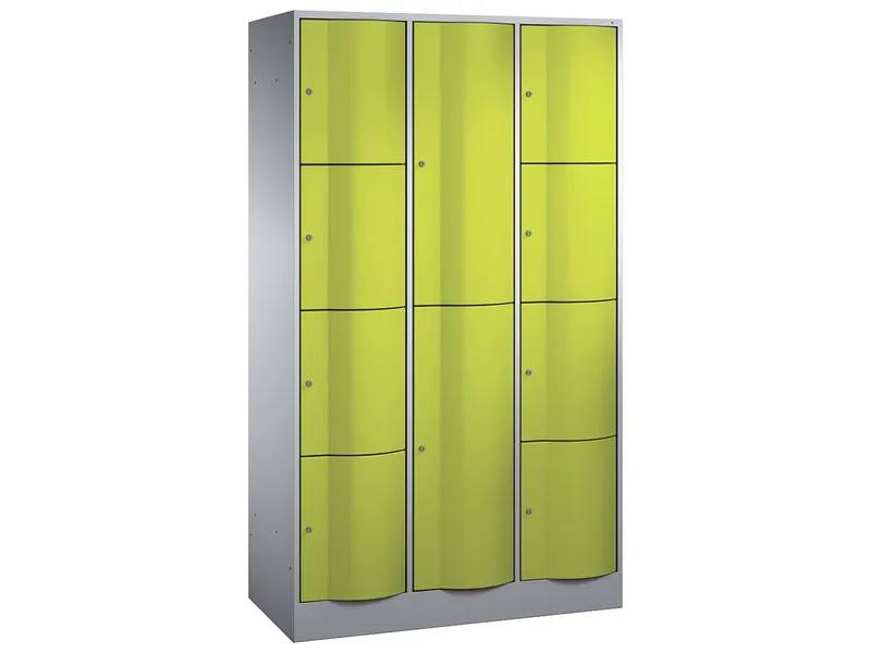 C+P C+P Kombi-Schließfachschrank lg/ +r, 4+2+4 Fächer – Produktbild 1 von 1