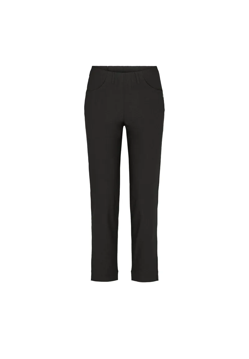 LAURIE LAURIE Damen vegan Hose Kelly Regular Sl Schwarz, Schwarz, – Produktbild 1 von 1