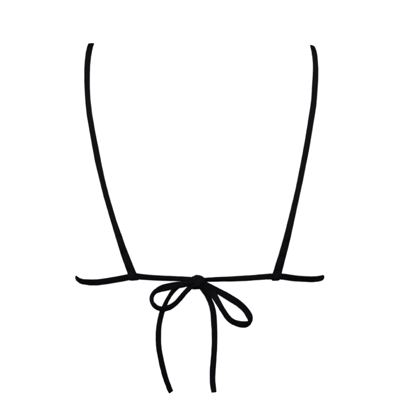 Anekdot Anekdot Damen vegan Bikinioberteil Triangle Olbia, Schwarz, – Produktbild 2 von 2