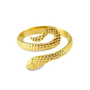 ELEKTROPULLI Größenverstellbarer Ring von Elektropulli, Gold, – Produktbild 7 von 8