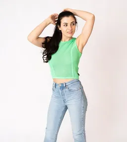 Gary Mash GARY MASH Gestricktes cropped Top Rosita aus Biobaumwolle – Produktbild 1 von 1