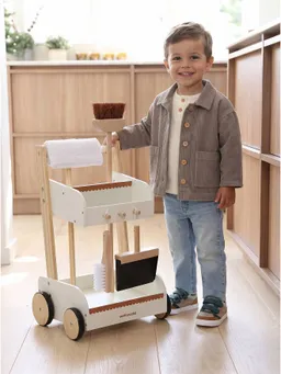 Vertbaudet Vertbaudet Kinder Putzwagen – Produktbild 1 von 1