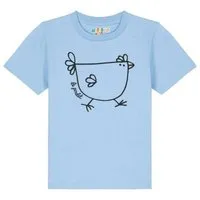 watabout kids watabout.kids T-Shirt Kinder Le poulet - das Huhn, Blue soul, – Produktbild 1 von 1