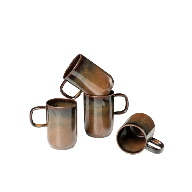 Gipfelstück Gipfelstück Glockenklang Kaffeebecher-Set, Steinzeug, Bronze, – Produktbild 1 von 4