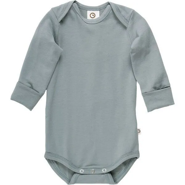 Müsli by Green Cotton Müsli by Green Cotton Langarm Body Bio Baumwolle GOTS, Green, – Produktbild 1 von 1