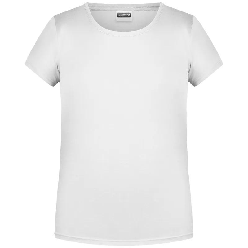 James & Nicholson James & Nicholson T-Shirt für Mädchen in klassischer Form 8007G Gr. L-134/140 white – Produktbild 1 von 1