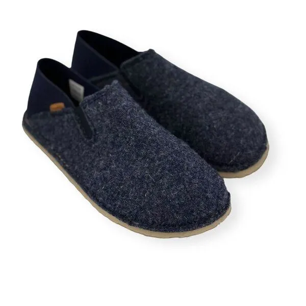 froddo Froddo Slip-On Wooly Barfußschuh Hausschuh, Blau, – Produktbild 1 von 3