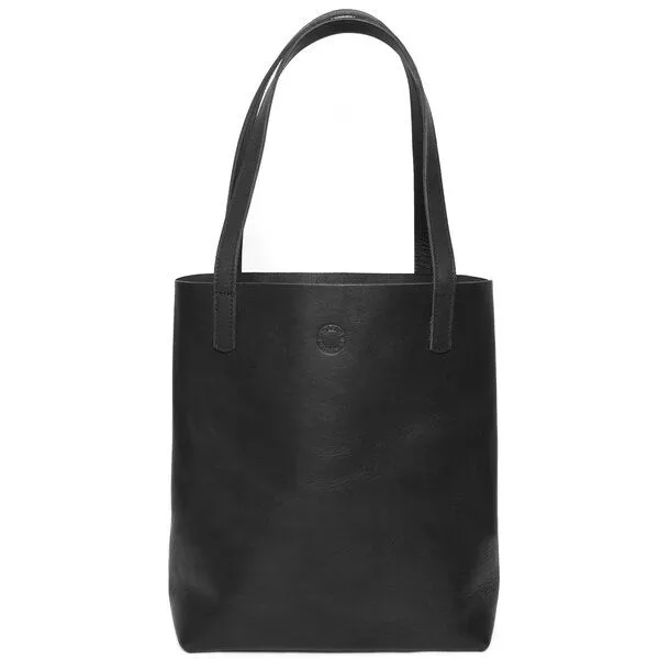 Marin et Marine Marin et Marine Leder Tote Bag Soléa, Black, – Produktbild 1 von 6