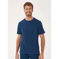 ORGANICATION ORGANICATION T-Shirt aus Bio-Baumwolle mit Leinen – Produktbild 1 von 1