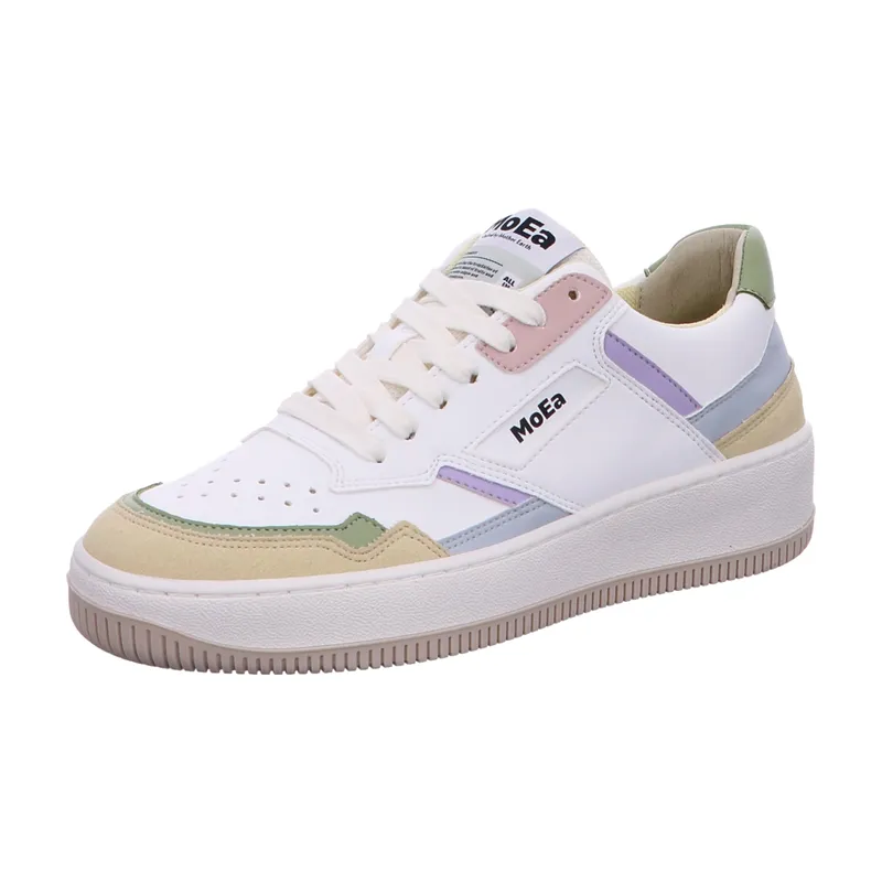 MoEa MoEa Damen Sneaker Low, Weiß, – Produktbild 1 von 4
