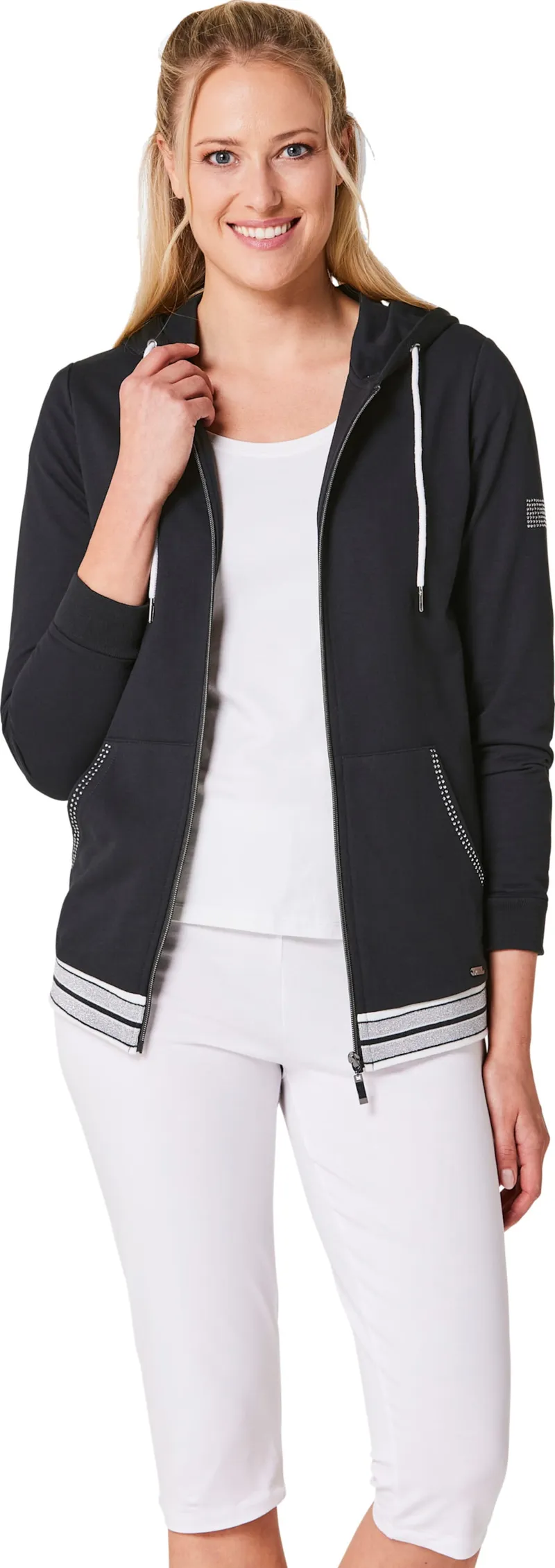 feel good Jacke, Schwarz, – Produktbild 2 von 2