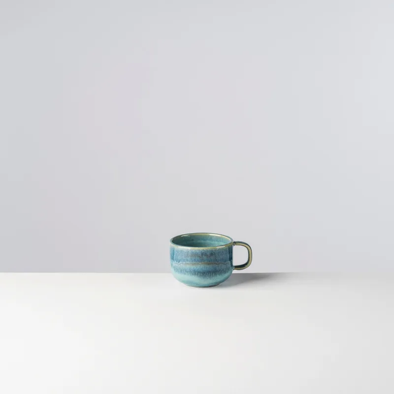 Gipfelstück Gipfelstück Tiefer See Kaffeeobertassen-Set, Steinzeug, Blue, – Produktbild 3 von 4