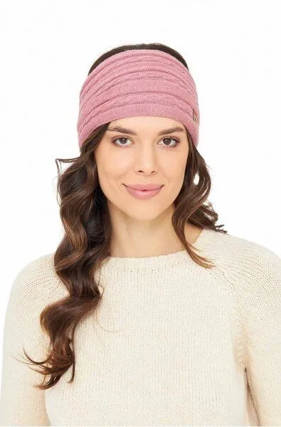 Apu Kuntur Apu Kuntur Stirnband Suave aus 100% Baby Alpaka, Rosa, – Produktbild 2 von 4