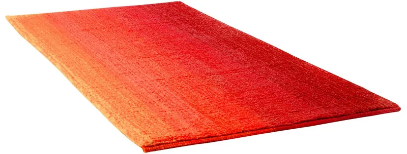 dyckhoff dyckhoff Badematte Colori 09285, Höhe 14 mm, fußbodenheizungsgeeignet, Bio-Baumwolle, rechteckig, Rot, – Produktbild 2 von 5