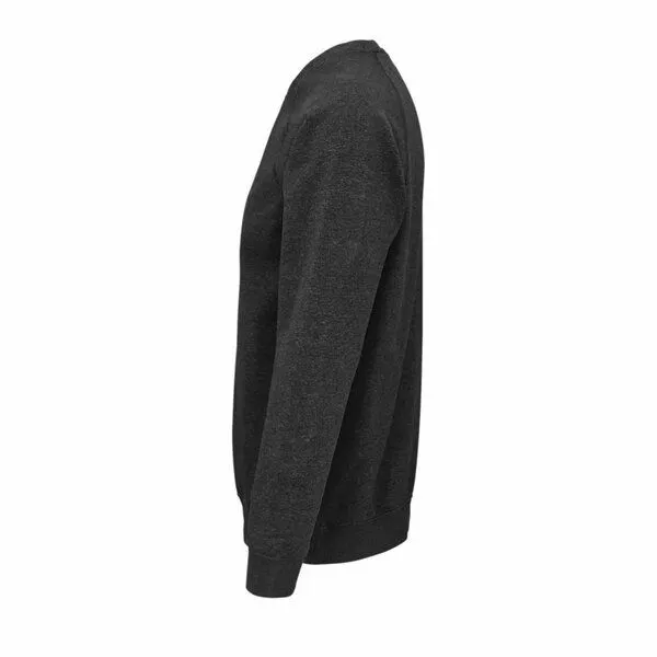 Sol's Sol's Unisex Sweatshirt Space, Charcoal melange, – Produktbild 4 von 4