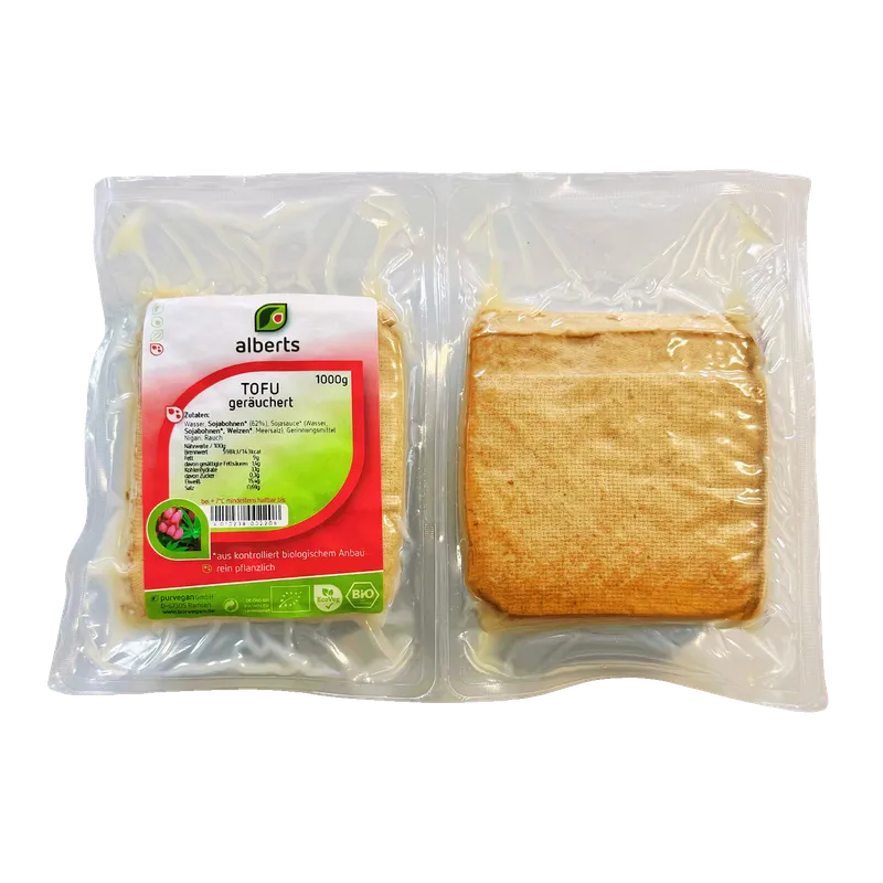 Alberts Tofu Geräuchert, BIO, 1kg – Produktbild 1 von 1