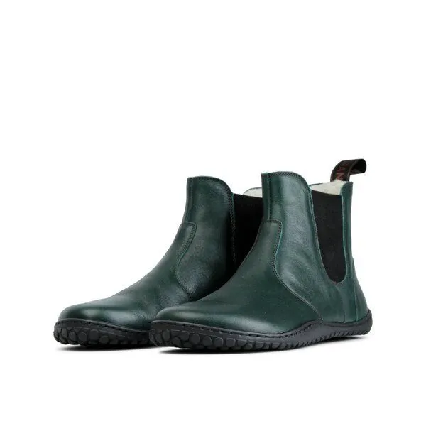 Grand Step Shoes Grand Step Shoes Kim, gefütterte Barfußschuhe, Dunkelgrün, – Produktbild 1 von 4