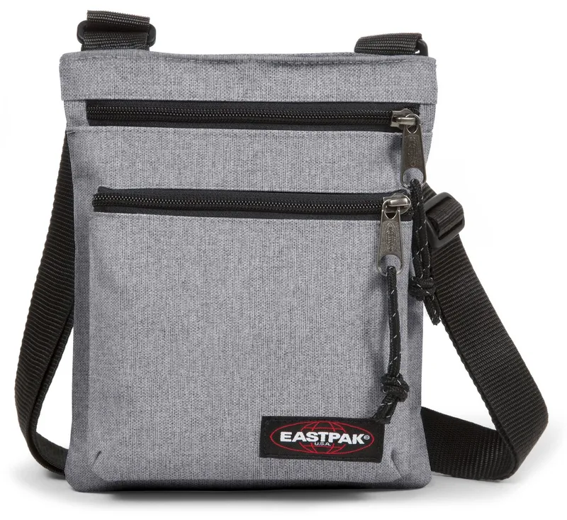 Eastpak Eastpak Umhängetasche RUSHER, Crossbody Bag, Mini Bag zum Umhängen mit Reißverschluss, Grau, – Produktbild 1 von 5