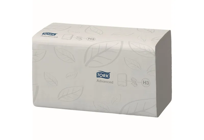 Tork Tork Zickzack-Papierhandtücher Singlefold "Advanced H3" 15 x 250 Blatt, 2-lagig – Produktbild 4 von 4