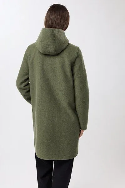 LangerChen LangerChen Parka tailliert aus Walk mit Membran, Sencha (grün), – Produktbild 3 von 4
