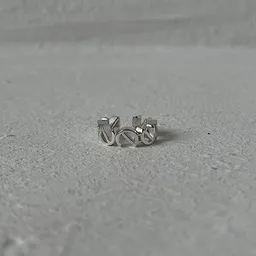noemvri fashion label noemvri fashion label Logo earcuff – Produktbild 1 von 1