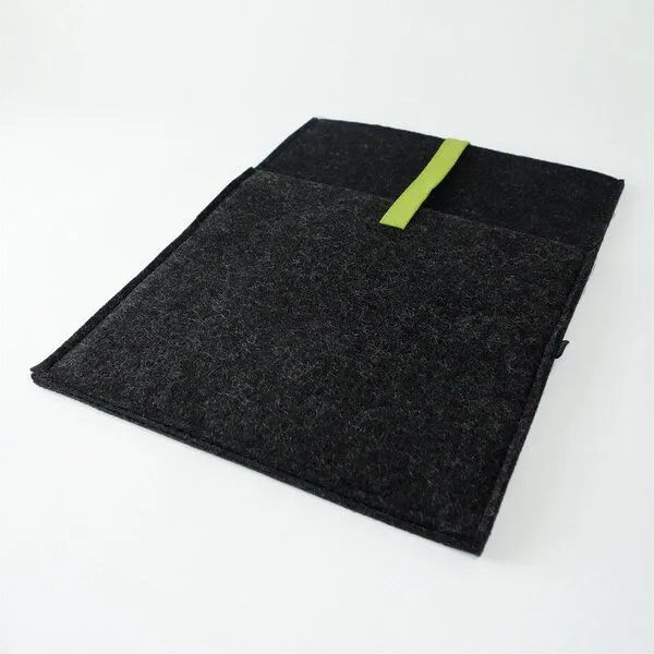 matilda k. manufaktur matilda k. manufaktur Tablethülle aus Wollfilz 'moritz' (mit Einsteckfach)| für apple ipad | ipad air | ipad pro 11 | 12,9 zoll, Green, – Produktbild 8 von 8
