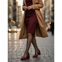 Will s Vegan Shop Will's Vegan Shop Blockabsätze Veganes Wildleder Damen – Produktbild 1 von 1