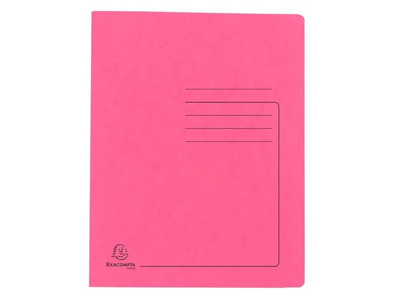 Exacompta 25 Exacompta Schnellhefter aus Colorspan-Karton, 355 g/m², DIN A4, rosa – Produktbild 1 von 1
