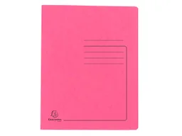 Exacompta 25 Exacompta Schnellhefter aus Colorspan-Karton, 355 g/m², DIN A4, rosa – Produktbild 1 von 1