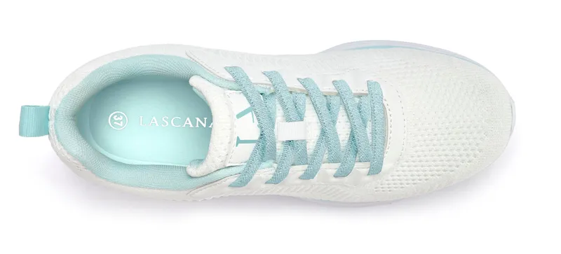 Lascana Sneaker, Weiß/mint, – Produktbild 3 von 3