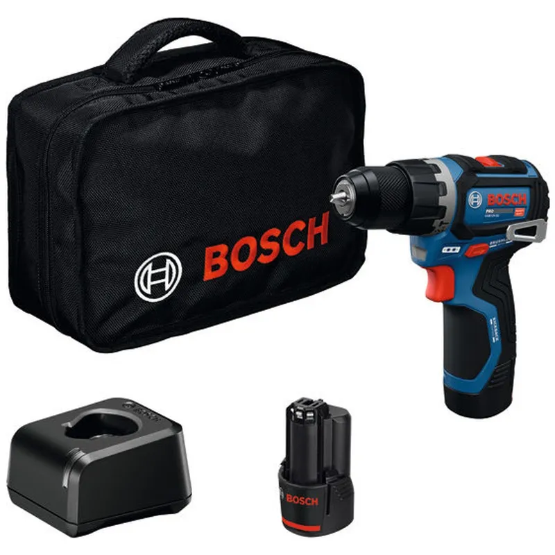 Bosch Professional Bosch Professional Bosch Akku-Schlagbohrschrauber GSB12V-32, incl. 2x Akku GBA 2 Ah, Ladegerät, Werkzeugtasche – Produktbild 1 von 1