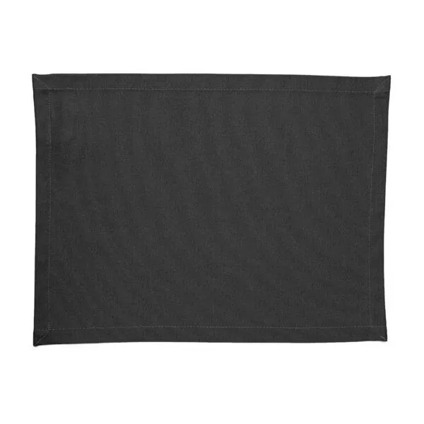 Mary Rose® Mary Rose® SOFT Panama-Tischset, Baumwolle Bio, Anthrazit, – Produktbild 1 von 2