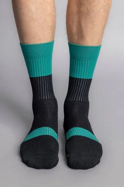 DIRTS DIRTS Solemates Athletic Socks, Pine green/black, – Produktbild 3 von 4