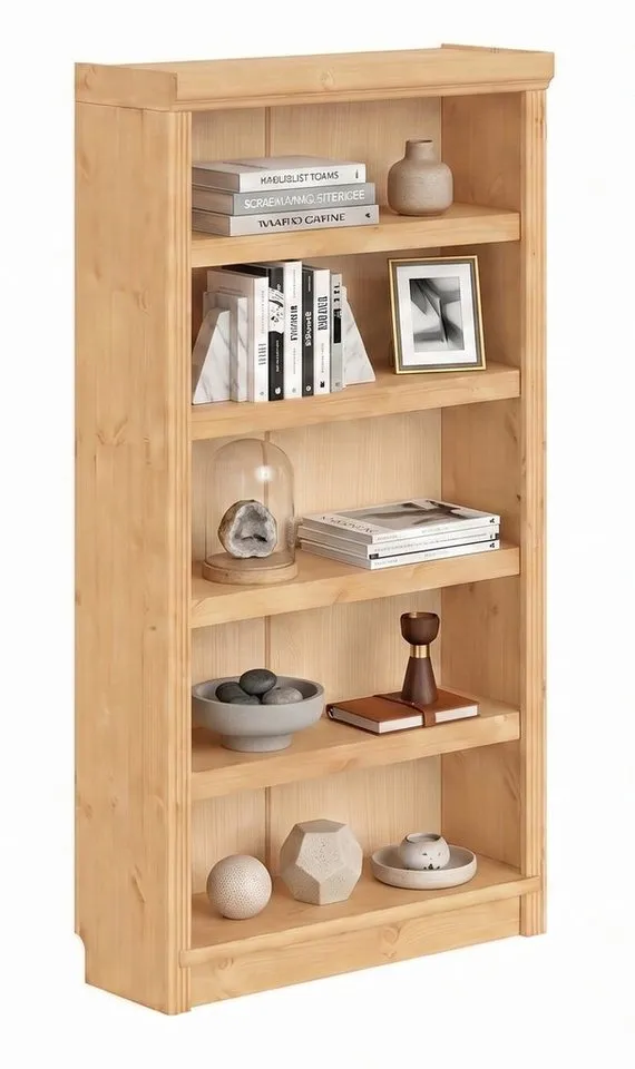 OTTO home Bücherregal Soeren, aus massiver Kiefer, Tiefe 29 cm, FSC®-zertifiziert, Beige, – Produktbild 7 von 8