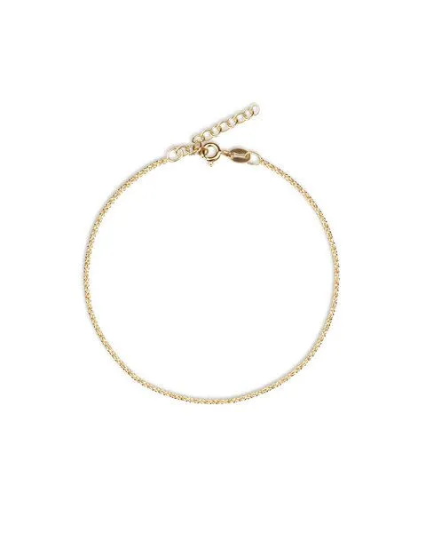 lille mus lille mus Armband 'Glitzer' 925 Silber, Gold, – Produktbild 2 von 2