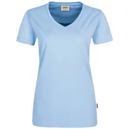 HAKRO HAKRO V-T-Shirt Mikralinar Damen #181 Gr. 2XL eisblau – Produktbild 1 von 1