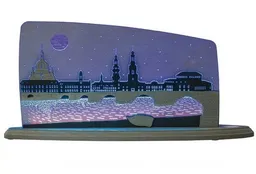 Weigla® Holzkunst Weigla® Holzkunst Die Motivleuchte „Dresden bei Nacht“ 3 D Effect – Produktbild 1 von 1