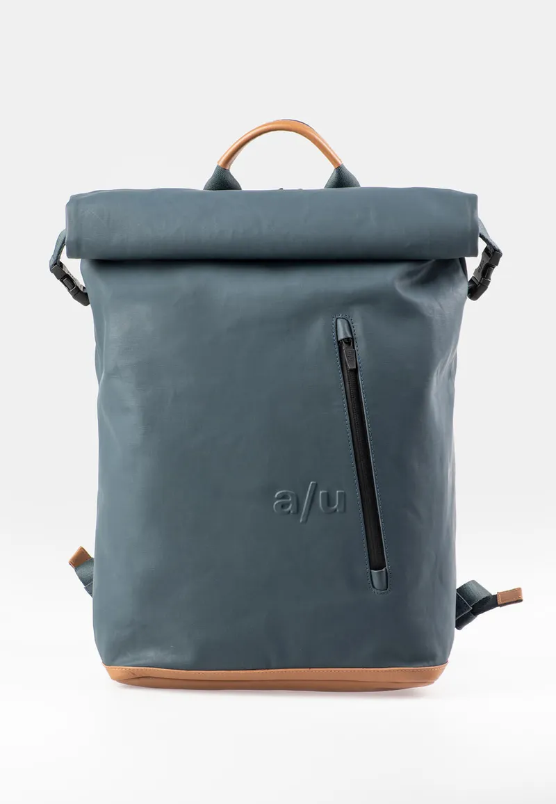aunts & uncles aunts & uncles Japan Fukui Rolltop Rucksack mit 15" Notebookfach cosmic void, Blue, – Produktbild 1 von 1