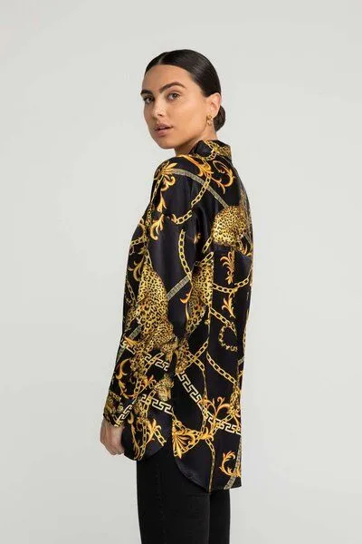 Lovjoi Lovjoi Bluse Alaiya, Jaguar baroque, – Produktbild 3 von 4