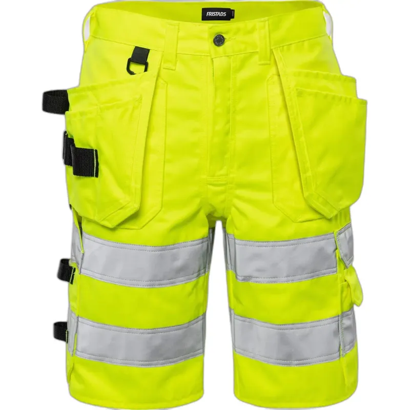 Fristads Bermudas mit hoher Sichtbarkeit Klasse 2 Fristads 2028 PLU, Jaune, – Produktbild 1 von 1