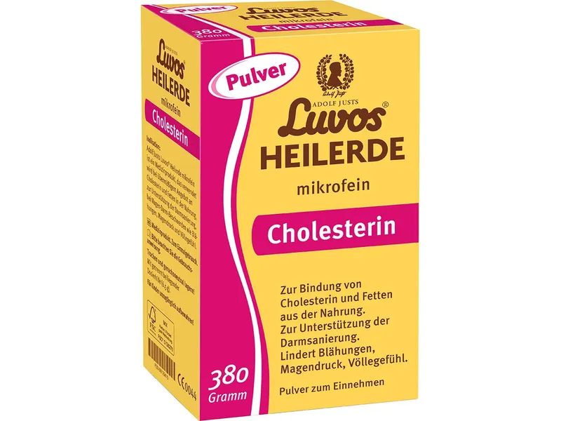 Luvos Luvos Heilerde-Cholesterin-Pulver, mikrofein, 380 g – Produktbild 1 von 2