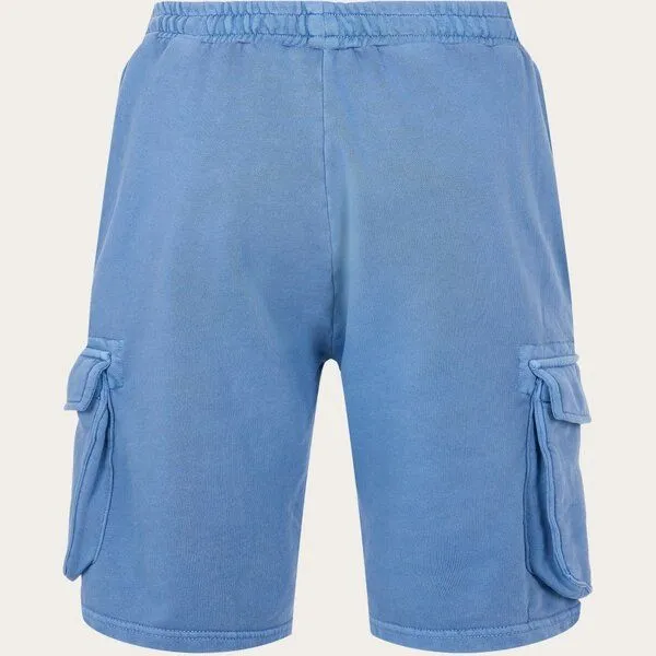 KnowledgeCotton Apparel KnowledgeCotton Apparel Sweat shorts - NUANCE BY NATURE - aus Biobaumwolle, Alaskan blue (hellblau), – Produktbild 4 von 4