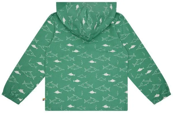 loud + proud loud + proud Kinder Outdoorjacke, GOTS-zertifiziert, Bamboo(grün), – Produktbild 2 von 4