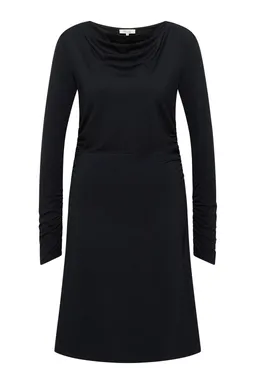 Tranquillo Jersey-Kleid Junee aus Viskose - black / L – Produktbild 1 von 1