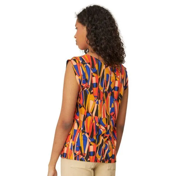 SKFK SKFK T-Shirt Marixol Sails, Sails (orange), – Produktbild 2 von 4
