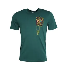 FÄDD FÄDD Herren T-Shirt Rundhals aus Bio-Baumwolle "Affenschaukel BT" Grün – Produktbild 1 von 1