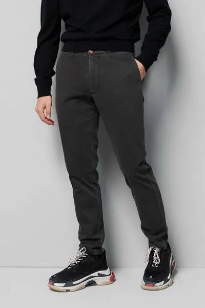 M 5 BY MEYER M 5 BY MEYER Casual Chino Super Stretch, Grau (grau), – Produktbild 3 von 5