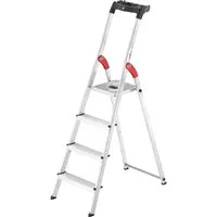 Hailo Hailo L60 StandardLine, Alu-Sicherheits-Stehleiter, 4 Stufen – Produktbild 1 von 1